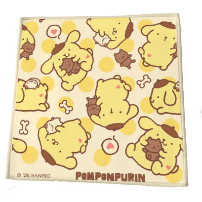 ผ้าไมโครไฟเบอร์ ผืนเล็ก Pompompurin