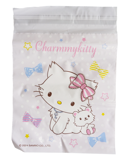 GREEN AIR ถุงขยะในรถ สีชมพู Charmmykitty ( 30 ใบ )