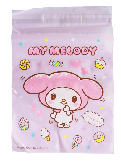 GREEN AIR ถุงขยะในรถ  สีชมพู My Melody ( 30 ใบ )