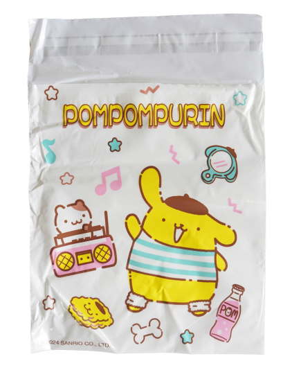 GREEN AIR ถุงขยะในรถ สีเหลือง Pompompurin ( 30 ใบ )