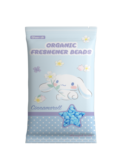 ถุงหอมปรับอากาศ ชนิดเม็ด Cinnamoroll กลิ่น Sunshine fresh 10 ซอง/กล่อง