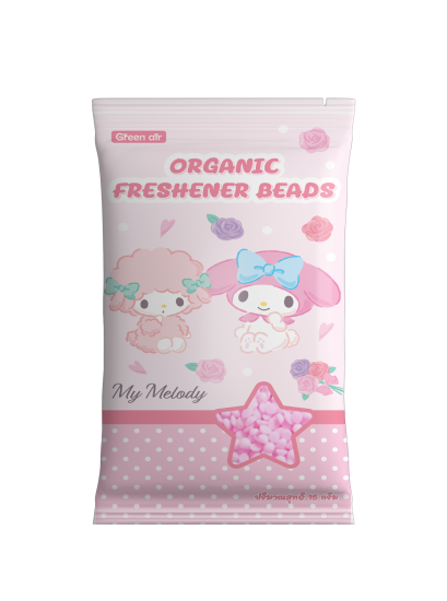 ถุงหอมปรับอากาศ ชนิดเม็ด My Melody กลิ่น Peach 10 ซอง/กล่อง