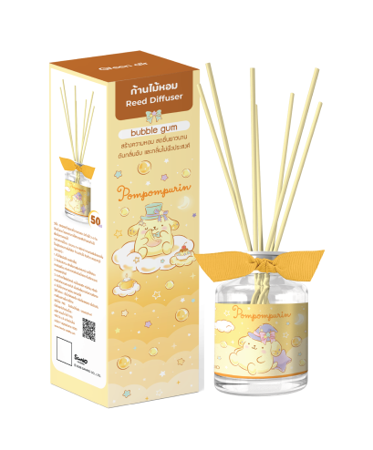 ก้านไม้หอมปรับอากาศ Pompompurin 50 มล.