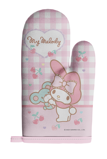 ถุงมือกันความร้อน My Melody สีชมพู