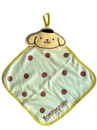 ผ้าเช็ดมือ Pompompurin สีเหลือง