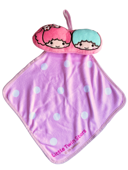 ผ้าเช็ดมือ Little Twin Stars สีชมพู