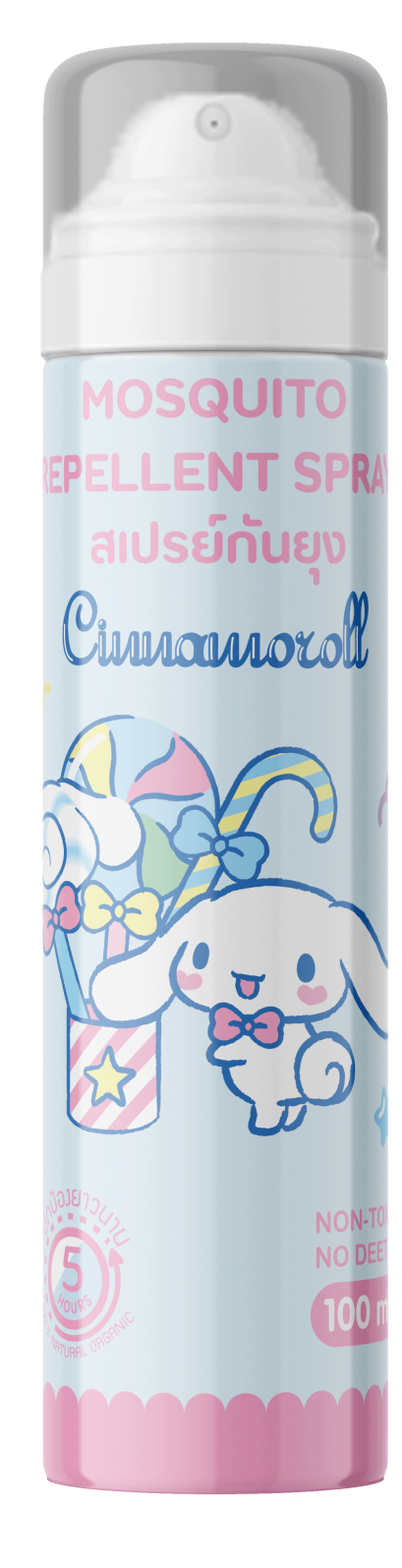 สเปรย์กันยุงออร์แกนิค 100 มล. Cinnamoroll