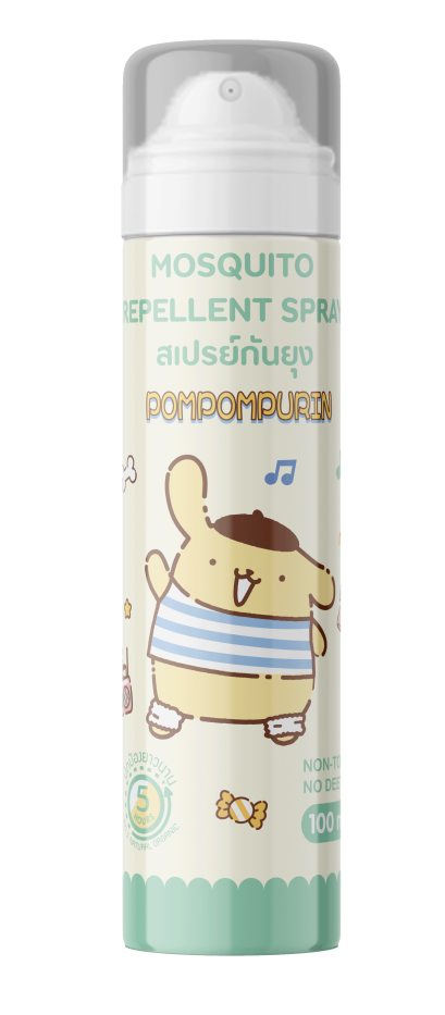 สเปรย์กันยุงออร์แกนิค 100 มล. Pompompurin