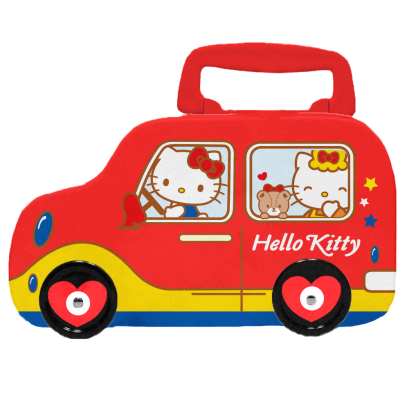 กล่องเก็บของรูปทรงรถ Hello Kitty