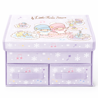 กล่องเก็บของ ขนาด 30x18x24 ซม. Little Twin Stars
