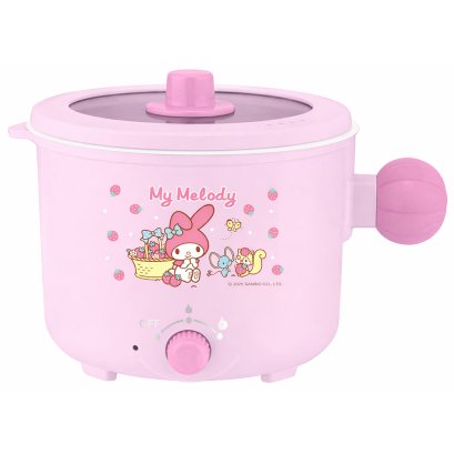 หม้อต้มไฟฟ้าอเนกประสงค์ My Melody รุ่น POT002 ความจุ 1.2 ลิตร กำลังไฟ 600W
