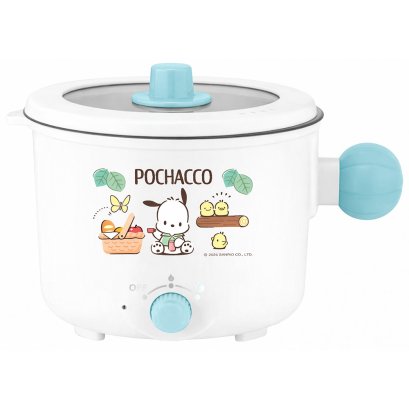 หม้อต้มไฟฟ้าอเนกประสงค์ Pochacco รุ่น POT002 ความจุ 1.2 ลิตร กำลังไฟ 600W