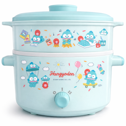 หม้อต้มไฟฟ้าอเนกประสงค์ Hanyodon รุ่น POT003 ความจุ 1.8 ลิตร กำลังไฟ 600W