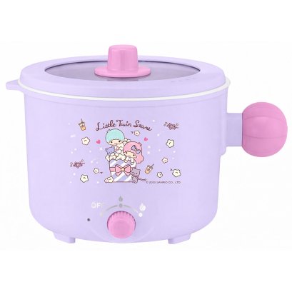 หม้อต้มไฟฟ้าอเนกประสงค์ Little twin Stars รุ่น POT002 ความจุ 1.2 ลิตร กำลังไฟ 600W