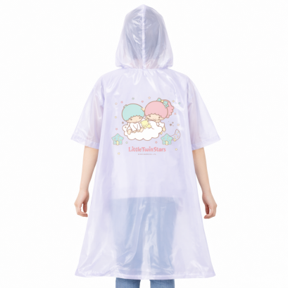 เสื้อกันฝน Little Twin Stars Free Size สีม่วง