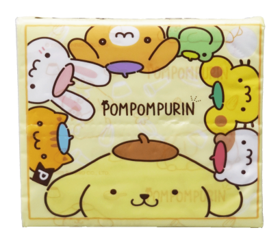 กระดาษเช็ดหน้า 40 แผ่น / ห่อ Pomponpurin
