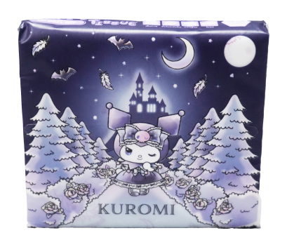 กระดาษเช็ดหน้า 40 แผ่น / ห่อ Kuromi