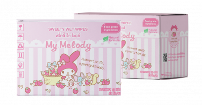 Wet wipes 25 Sheets - MY MELODY 01