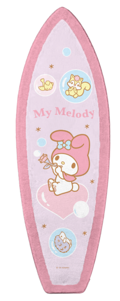 พรมเช็ดเท้า ทรงเซิร์ฟบอร์ด My Melody