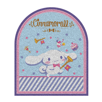 พรมดักฝุ่น Cinnamoroll ขนาด 38 x 58 ซม. 2 ลาย