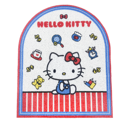 พรมดักฝุ่น Hello Kitty ขนาด 38 x 58 ซม.