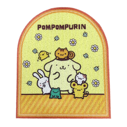 พรมดักฝุ่น Pompompurin ขนาด 38 x 58 ซม.