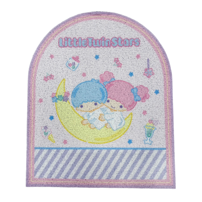 พรมดักฝุ่น Little Twin Stars ขนาด 38 x 58 ซม.