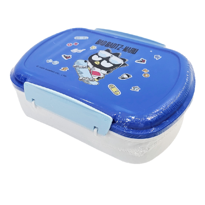 กล่องอาหาร Bad Badtz-Maru รุ่นฝาล็อค สีน้ำเงิน