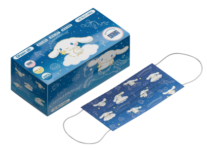 หน้ากากอนามัย สำหรับผู้ใหญ่ 30 ชิ้น ลาย Cinnamoroll