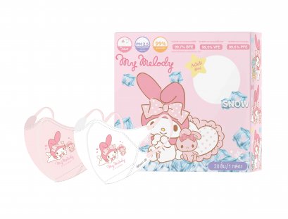 หน้ากากอนามัย Morandi Co ผู้ใหญ่ My Melody