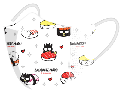 หน้ากากอนามัย 3D Bad Badtz-Maru สำหรับเด็ก 10 ชิ้น / กล่อง