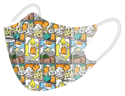 หน้ากากอนามัย 3D Gudetama สำหรับเด็ก 20 ชิ้น