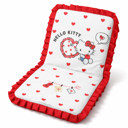 เบาะรองนั่ง + เบาะรองหลัง  Hello Kitty