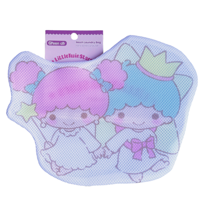 ถุงตาข่ายซักผ้า Little Twin Stars สีขาว