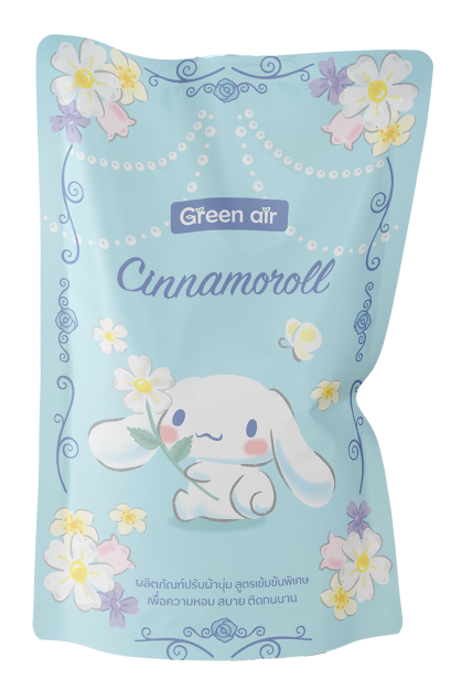 น้ำยาปรับผ้านุ่ม ชนิดเติม ขนาด 300 มล. Cinnamoroll สีฟ้า