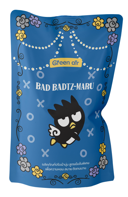 น้ำยาปรับผ้านุ่ม ชนิดเติม ขนาด 300 มล. Bad Badtz-Maru สีน้ำเงิน