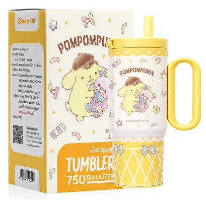 แก้วน้ำเก็บความเย็น Pompompurin ความจุ 750 มล.