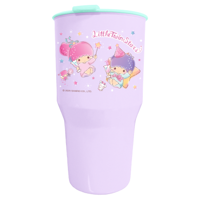 แก้วพลาสติก 25 ออนซ์ Little Twin Stars สีม่วง