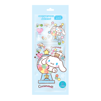 ทิชชู่เปียก Cinnamoroll แพ็ค 3 ห่อ