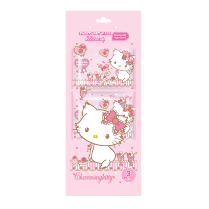 ทิชชู่เปียก Charmmy Kitty แพ็ค 3 ห่อ