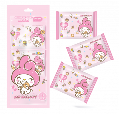 Wet wipes 8 Sheets - MY MELODY