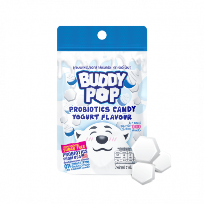 Buddy Pop Probiotics Candy Yogurt Flavour