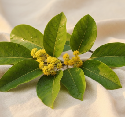 ใบหมี่....สมุนไพรไทยช่วยหมักและดูแลผมขาว ผมหงอกในตำรับยาโบราณ