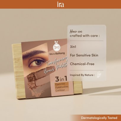 IRA X BAITONG Transforming Brows Palette พาเล็ทเขียนคิ้ว ผิวแพ้ง่าย ไร้สารเคมี