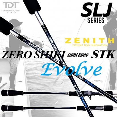 ZENITH ZEROSHIKI LIGHT STK EVOLVE คันจิ๊กตรงสาย SLJ ทั้งเบทและสปิน JDM