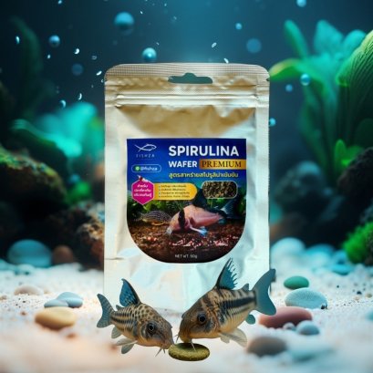 FISHZA Spirulina Wafer 