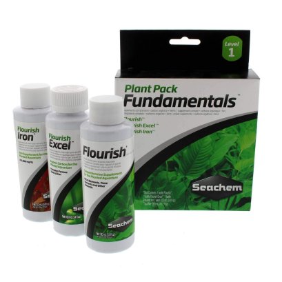SEACHEM - PLANT PACK FUNDAMENTALS Aquarium Plant Nutrition All 3 Favorites in 1 pack