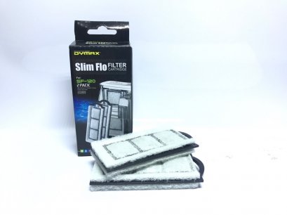 DYMAX slim flo filter cartridge ไส้กรองใยแก้วพร้อมแอ็คทีฟคาร์บอน (2ชิ้น) รุ่น SF-120