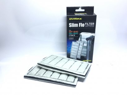 DYMAX slim flo filter cartridge ไส้กรองใยแก้วพร้อมแอ็คทีฟคาร์บอน รุ่น SFC-ML(2ชิ้น) รุ่น SF-240 และ SF-500