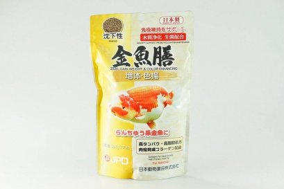 JPD อาหารปลาทองเร่งโต+เร่งสี (เม็ดจม) 220g.ซองเหลือง